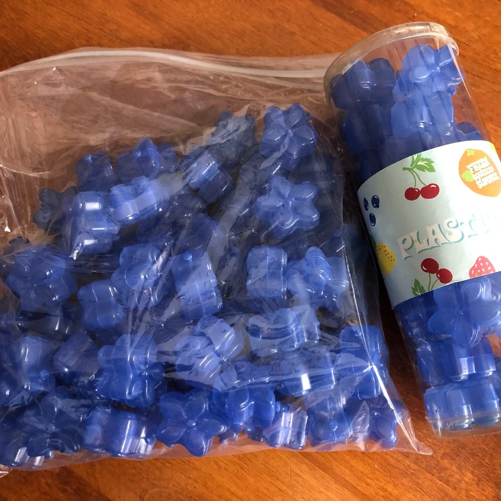 Reusable Floral Ice Cubes